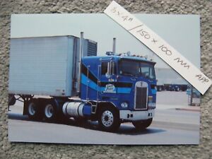6X4" 150mmX100mm 1980 PHOTO KENWORTH K100 CABOVER COE AMERICAN TRUCK PHOTO