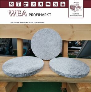 Trittplatte Granit Trittstein grau rund Step Stone / Tritt / Granit / Gehweg