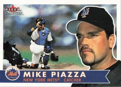 2001 Fleer Tradition Baseball Mike Piazza New York Mets #152 - Image 1 of 2