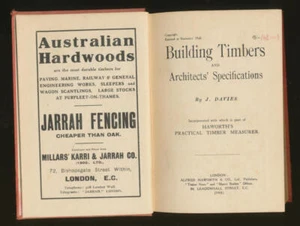 Building Timbers and Architects' Specifications, Incorporated With Which Is Pa.. - Picture 1 of 1