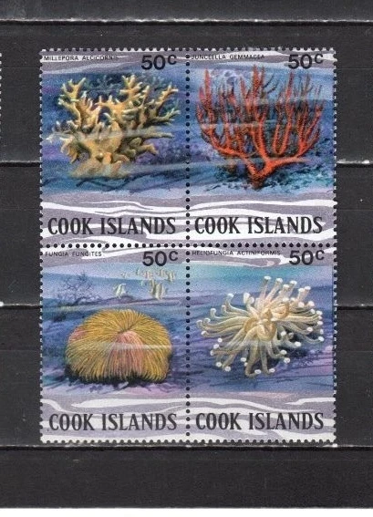 Cook Islands - Unused Block MH/OG Stamps   - Image 1 of 1