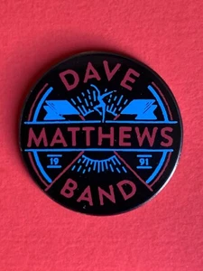 Dave Mathews Band •Rare• Enamel 1991 Pin - Picture 1 of 8
