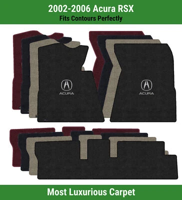 Alfombrillas delanteras y traseras Lloyd Luxe para '02-06 Acura RSX con Acura A con Acura Foto 1 de 4
