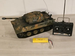 1:16 RC Tank Hen Long Remote Controlled Panther RC Tracked Vehicle FB Battery Henglong - Picture 1 of 24