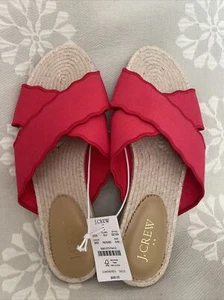J. Crew Factory überbackene Pantoletten Sandalen Größe 9 - Bild 1 von 2