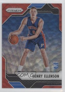 2016-17 Panini Prizm Ruby Wave Prizm Henry Ellenson #205 Rookie RC