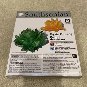 Smithsonian Earth Science Crystal Growing Kit STEM Crystalline Habitats Age 12+ - Picture 1 of 9
