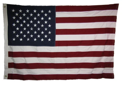 Bandera Americana 8x12 pies Banderas Grandes de Estados Unidos Resistente 100% ALGODÓN Estrellas Bordadas Foto 1 de 4