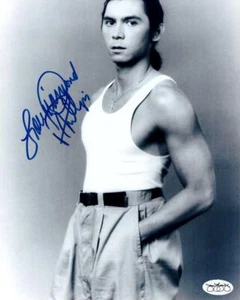 LOU DIAMOND PHILLIPS Signed 8x10 Photo "Stand and Deliver" JSA Sticker - Picture 1 of 1