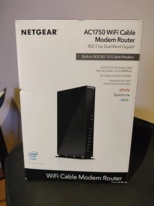 NETGEAR AC1750 680 Mbps 4 Port Gigabit Wireless AC Router - Picture 1 of 8