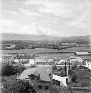 PUIGCERDA c. 1950 - Vue Générale Espagne - Négatif 6 x 6 - ESP 308 - Foto 1 di 1