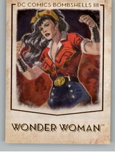 2019 Cryptozoic DC Bombshells Series 3 Gold Deca Cards Pick From List
