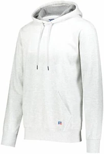 Russell Athletic Cotton Rich Fleece Hooded Sweatshirt - Picture 1 of 8