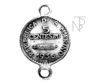 SAN MARINO (5 Centesimi Medaglia-Valore) ROMA - Imagen 1 de 7