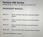 Perkins 400 Diesel Engine Manual USB/Digital Copie. 