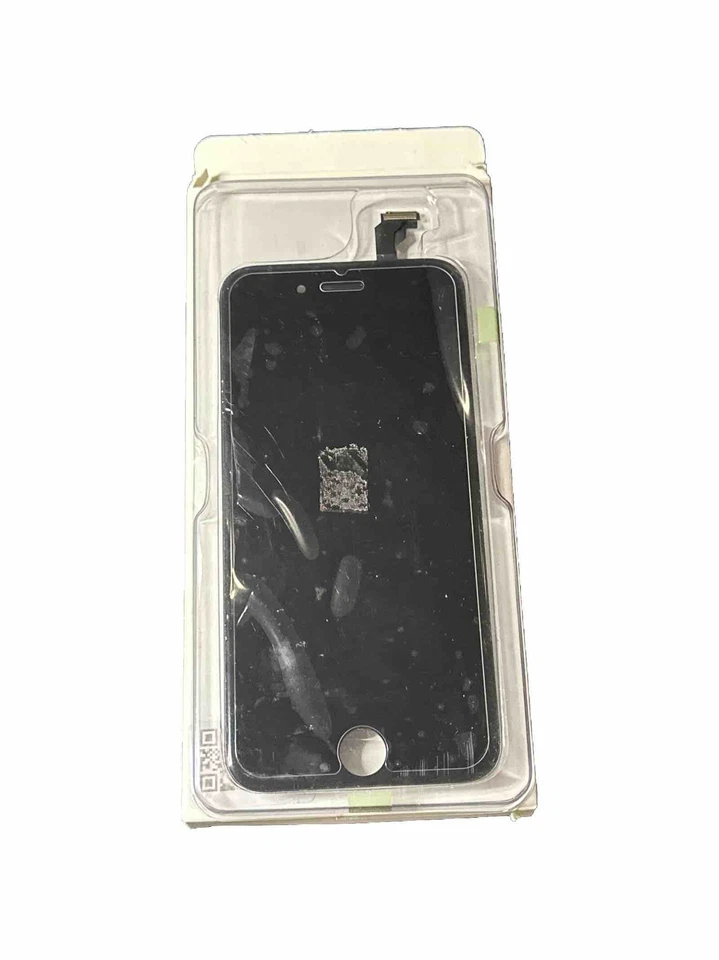 iPhone 6 Digitizer (Black) w/ Tempered Glass Screen Protector - Image 1 of 2