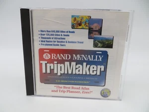 RAND McNALLY TripMaker CD-ROM for Windows PC Computers 1994 - Picture 1 of 5