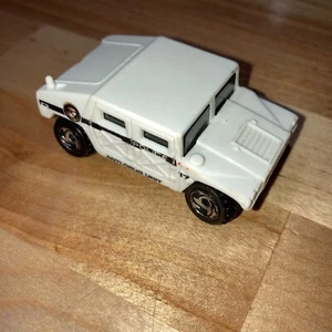 City Of Hot Wheels POLICE HUMMER Anti-Drug Unit White - Loose - Picture 1 of 6