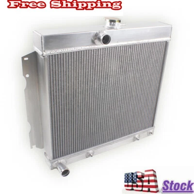 3Row 22" Radiator For 1963-1969 1965 Dodge Dart/Charger/Mopar Cars Plymouth Fury Foto 1 de 4