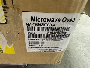 NEW Samsung 30 inch Microwave Trim Kit - Black Stainless - model # MA-TK8020TG - Picture 1 of 9