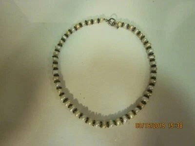 Real Vintage fine choker, 15.5 inches, starfish and pearl toggle clasp necklace! - Image 1 of 4