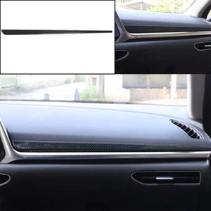 Steel Carbon Fiber Inner Console Dashboard Strip Trims For Hyundai Sonata 20-23 - Picture 1 of 6