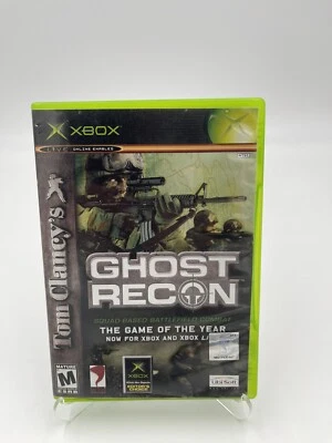 Tom Clancy's Ghost Recon (Microsoft Xbox, 2002) Ubisoft Complete In Box CIB GOY - Image 1 of 4