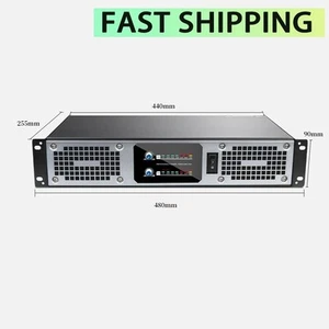 P-260 600Wx2 2 Channel Power Amplifier Digital Power Amplifier for KTV Stage - Picture 1 of 5
