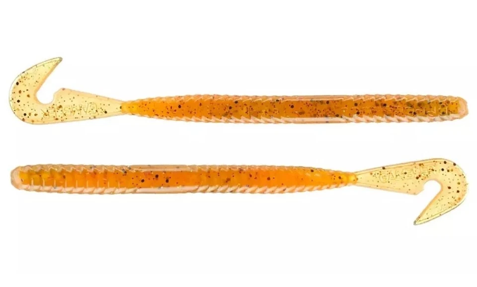 3 包赌徒诱饵 7 英寸燃烧器蠕虫裂纹铜 — 第 1/1 张图片