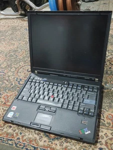 IBM ThinkPad T60 15" Laptop **FAN ERROR - Bild 1 von 5