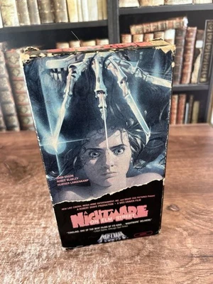 A Nightmare On Elm Street  1985 VHS Horror Tape Movie - Image 1 of 4
