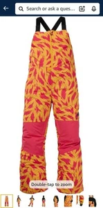 NWT Burton Skylar Bib Kids Size Xs Overalls Snowpants - Picture 1 of 7
