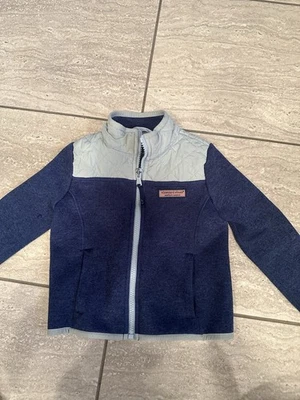 Vineyard Vines Toddler 2T Blue Zip Up Jacket Unisex  Boys Girls - Image 1 of 4