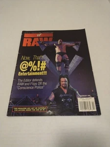 February 1999 WWF Raw Wrestling Magazine VTG w/Stone Cold & The Undertaker WWE! - Picture 1 of 3