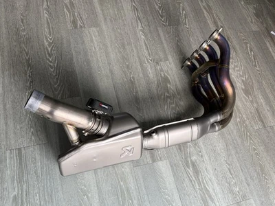 BMW M1000rr 2025 Akrapovic Titanium Exhaust Cat, Header, Link, - Image 1 of 4
