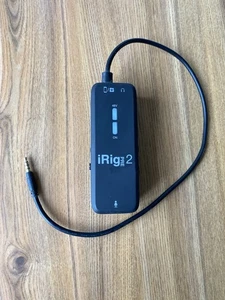 IK Multimedia iRig Pre 2 Microphone Interface for Smartphone, Tablet, Camera - Picture 1 of 4