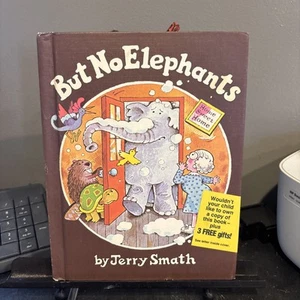 Vintage hardcover by Jerry Smath - But No Elephants 1979 Parent's Magazine - Picture 1 of 9