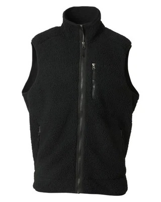 Banded Jackson Hole Fleece Black Vest - Image 1 of 2