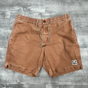 Pantalones Cortos Howler Brothers Para Hombre 36 Naranja Cordón de Caída a Presión Pana Cordón - Imagen 1 de 21