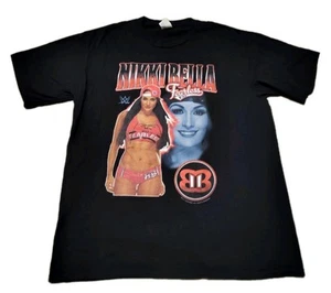 Nikki Bella Fearless Full Body Black WWE T-Shirt Tee Shirt Size L EUC - Bild 1 von 8