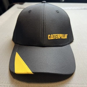 Cappello da pannello per attrezzatura gatto Caterpillar schienale regolabile nero - Foto 1 di 2