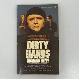 Dirty Hands Richard Neely 1976 First Signet Printing Thriller Movie Tie-In - Picture 1 of 8