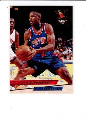 1993-94 Fleer Ultra Lindsey Hunter - Detroit Pistons - Image 1 of 2