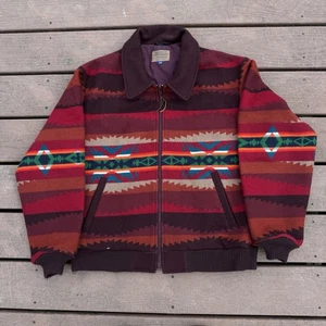 Pendleton Jacket Western Wear Aztec Southwestern Navajo Coat High Grade Sz L - Picture 1 of 11