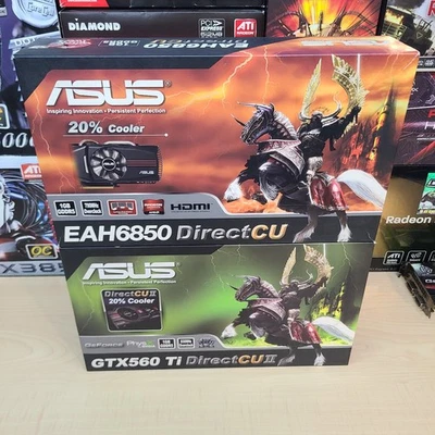 Asus GeForce GTX 560 Ti 1GB & Radeon HD6850 1GB Video Cards  - Image 1 of 4