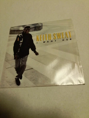 Keith Sweat- I Want Her.   7"      M/NM - Image 1 of 2