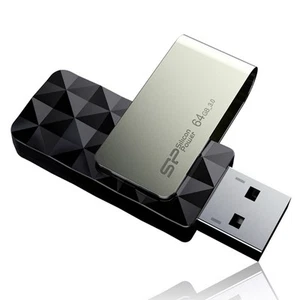 64 GB Silicon Power B30 Blaze USB3.0 Flash Drive Swivel Style, USB 3.1 Gen1 (USB - Picture 1 of 6