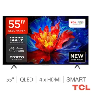 TCL 55P8K-UK 55 Inch QLED TV - 5 YR WARRANTY - SALE!!! - Picture 1 of 8