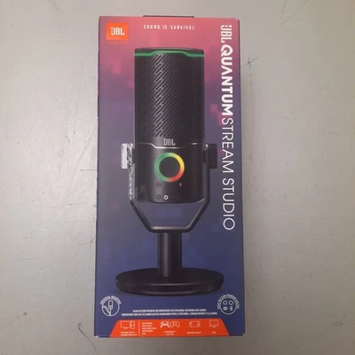 JBL QUANTUM STREAM STUDIO MICROPHONE FOR STREAMING/GAMING [NEW SEALED] - Image 1 of 4