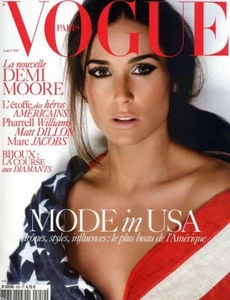2005 AUGUST VOGUE PARIS MAGAZINE - DEMI MOORE - Picture 1 of 1
